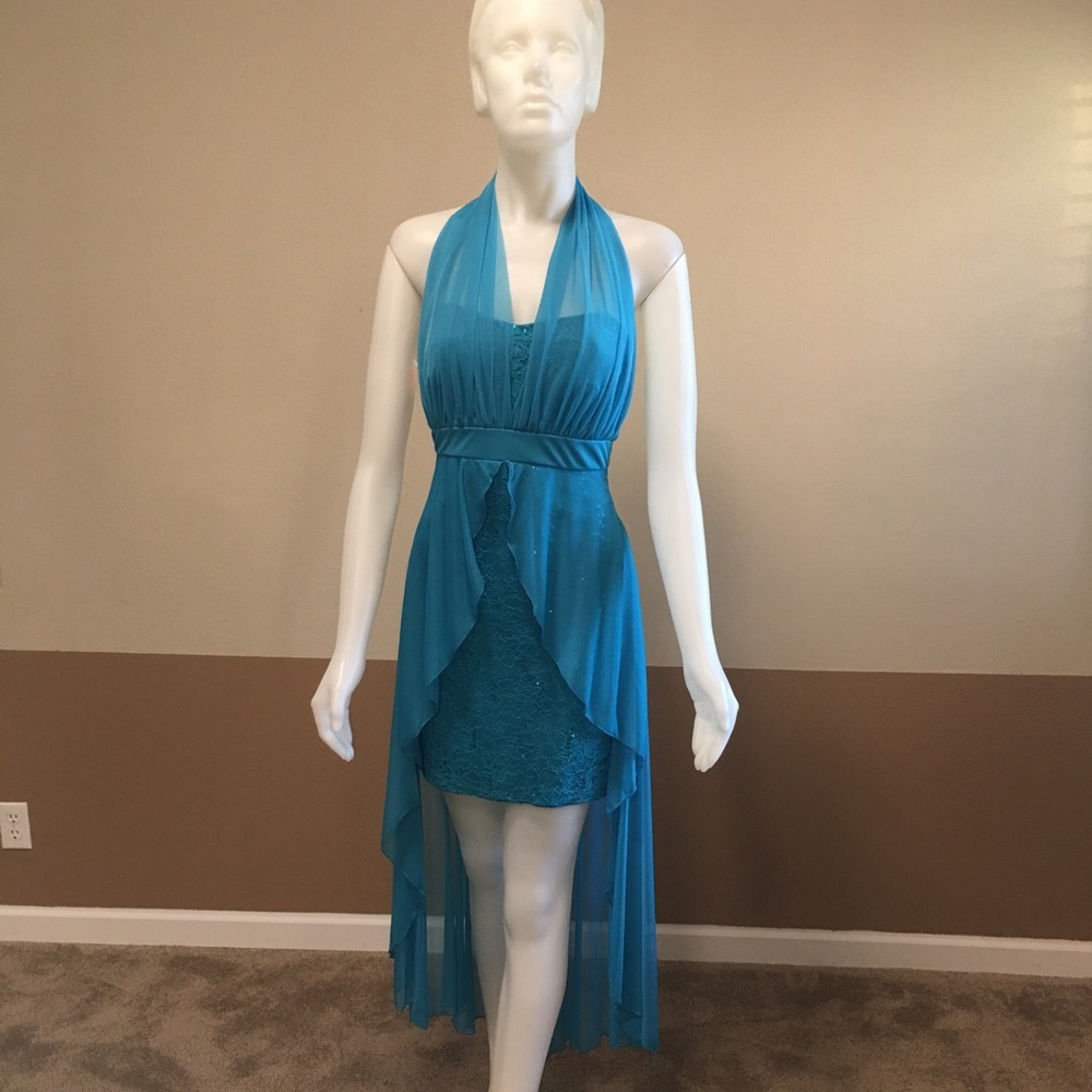 Turquoise Party Dress
